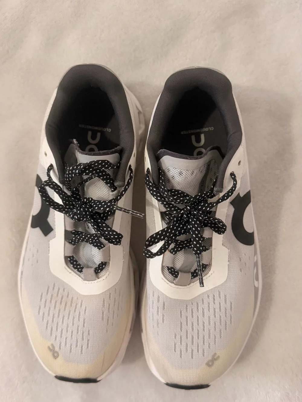 On cloud running shoes
